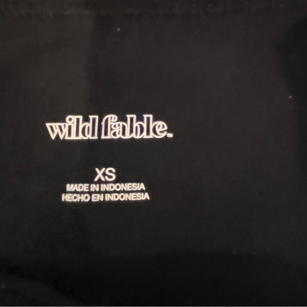 NWT- Wild Fable Black Square Neck Body Suit. - Picture 7 of 9
